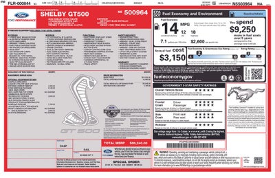 2022 Ford Mustang Shelby GT500