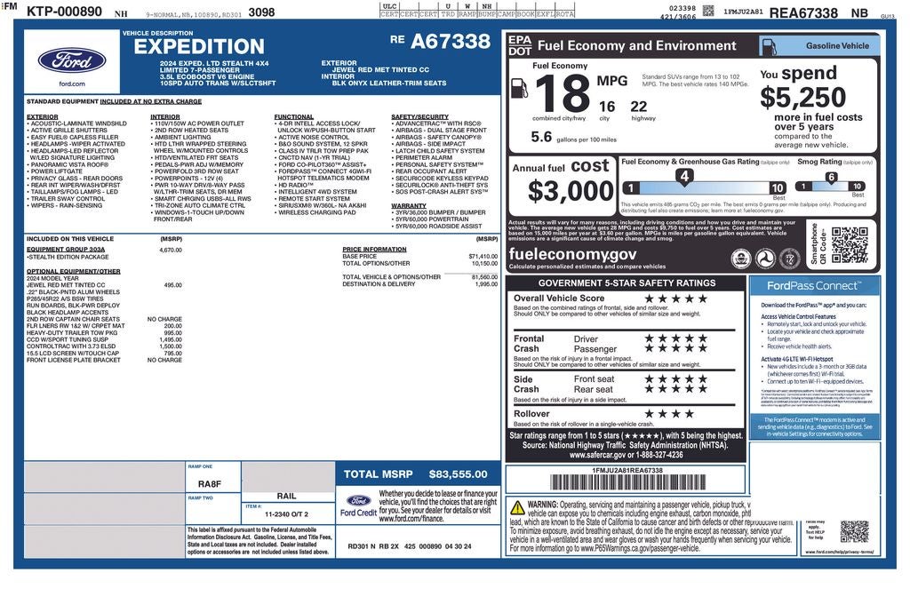 2024 Ford Expedition Limited