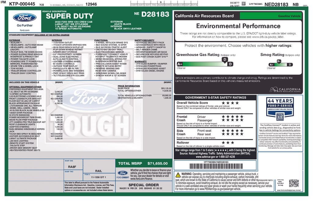 2022 Ford F-250SD Lariat