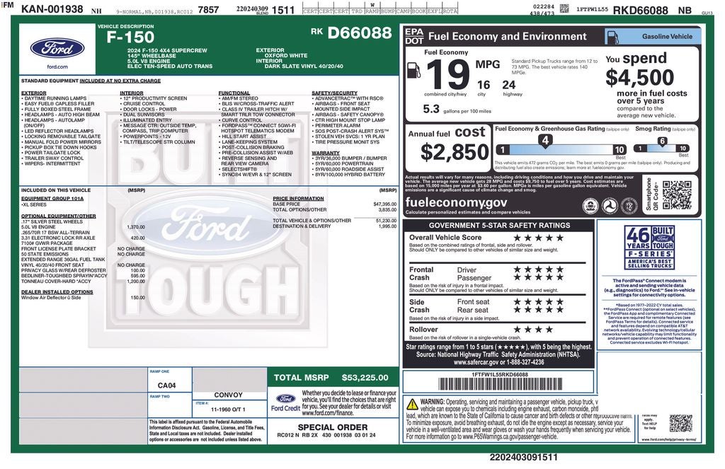 2024 Ford F-150 XL
