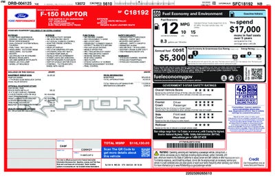 2025 Ford F-150 Raptor R