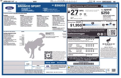 2025 Ford Bronco Sport Big Bend