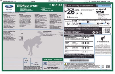 2022 Ford Bronco Sport Outer Banks