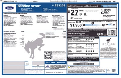 2025 Ford Bronco Sport Outer Banks