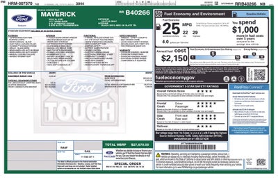 2024 Ford Maverick XL