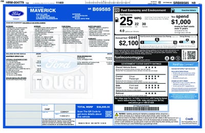 2025 Ford Maverick XLT