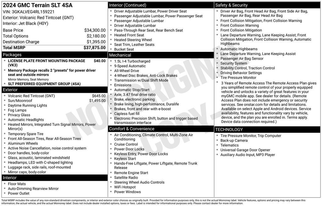 2024 GMC Terrain SLT