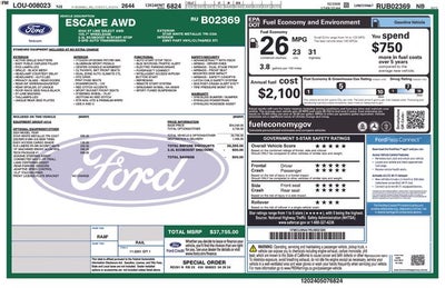 2024 Ford Escape ST-Line Select