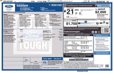 2022 Ford Ranger XLT Crew Cab