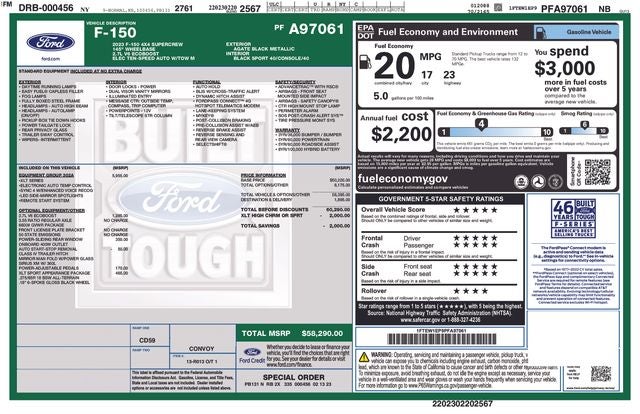 2023 Ford F-150 XLT Crew Cab