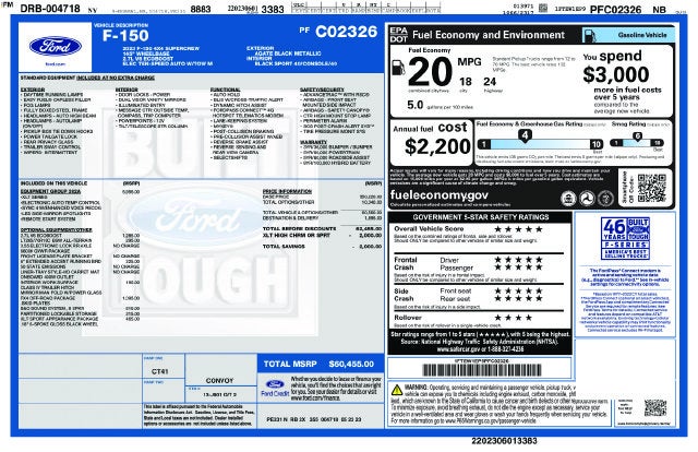 2023 Ford F-150 XLT Crew Cab