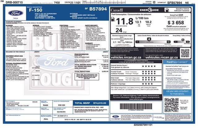 2025 Ford F-150 XLT Crew Cab