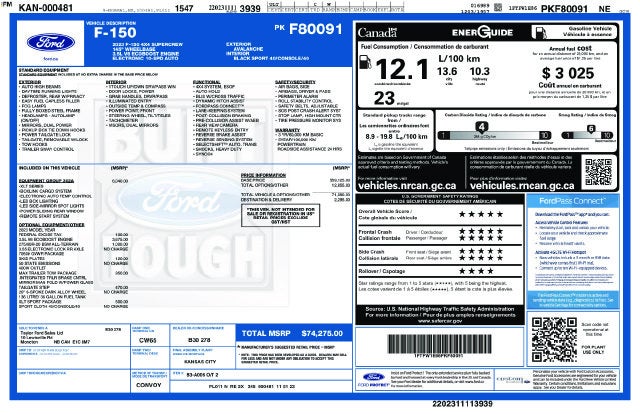 2023 Ford F-150 XLT Crew Cab