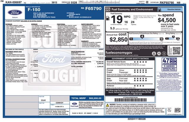 2024 Ford F-150 XLT Crew Cab