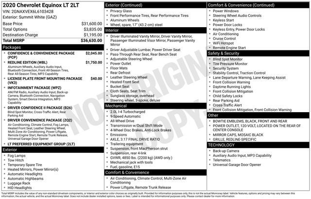 2020 Chevrolet Equinox LT