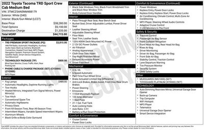 2022 Toyota Tacoma V6