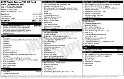 2025 Toyota Tacoma SR5