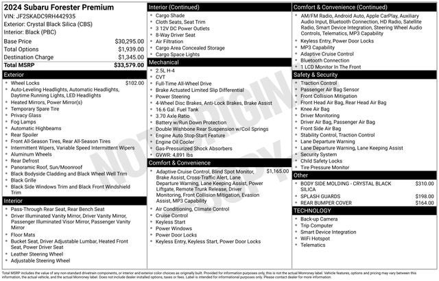 2024 Subaru Forester Premium