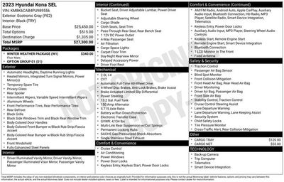2023 Hyundai Kona SEL