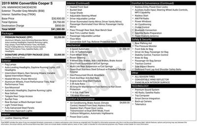 2019 MINI Cooper S Cooper S